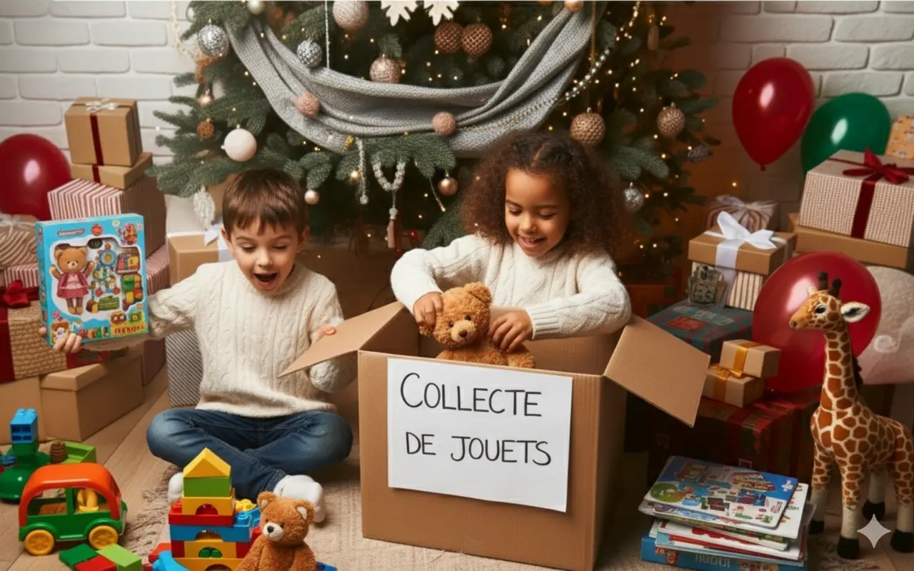 ✨ Un Noël Magique pour Tous : Participez à notre Collecte de Jouets 2025 avec Argens Syndic Gestion !