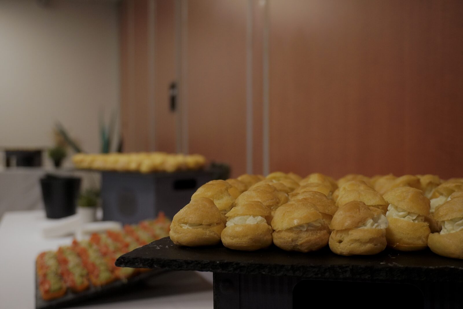 Buffet de petits fours pour l'apéritif networking Exper'Immo