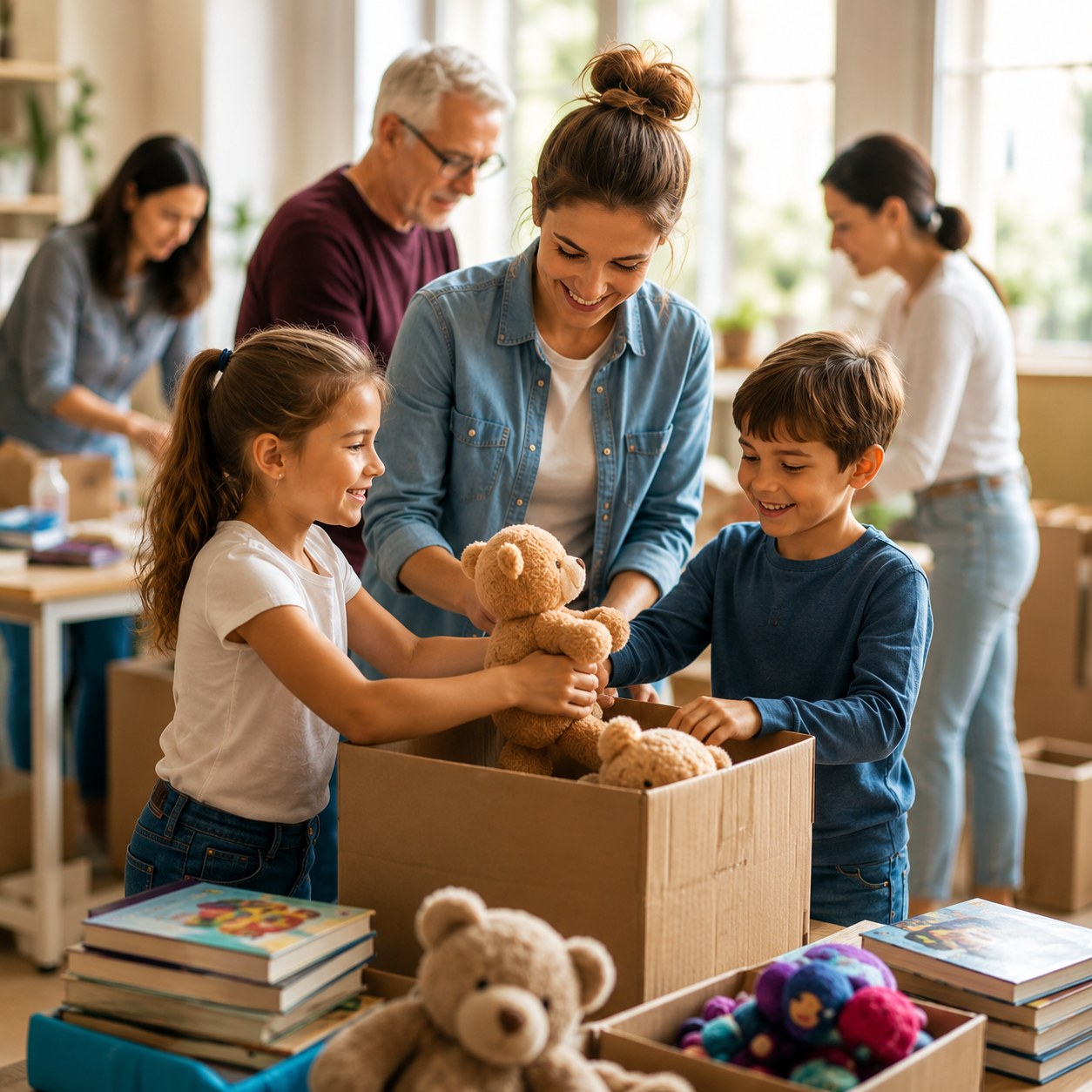 Collecte de jouets ARGENS, animations solidaires